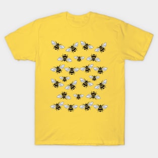 Bee Social by Yuuki G T-Shirt